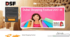 Desktop Screenshot of edubaishoppingfestival.com